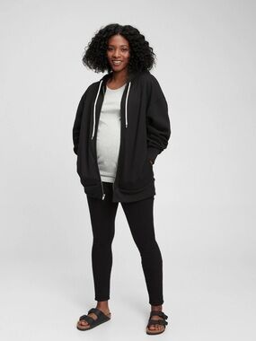 Gap Maternity True Waistband Full Panel Skinny Jeans, Size 30/10 Black Wash NWT!